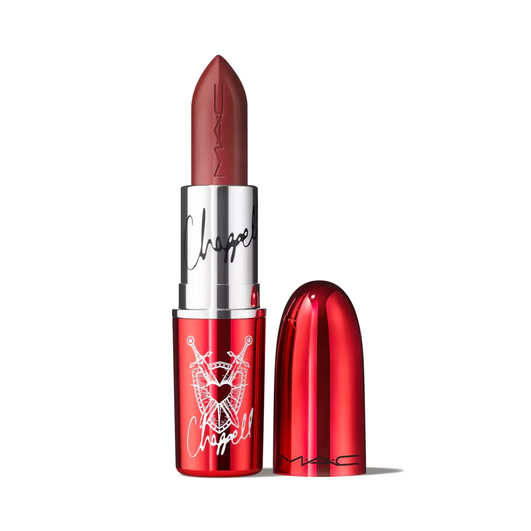 Viva Glam Lustreglass Lipstick In Roan Of ArcViva Glam Lustreglass Lipstick In Roan Of Arc
